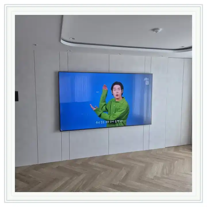 벽걸이TV 거치대 참고 사진 · 신설동역자이르네 설치 조건