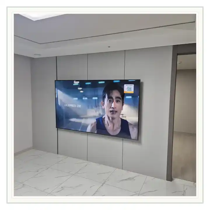 벽걸이TV 거치대 참고 사진 · 문래롯데캐슬 설치 조건